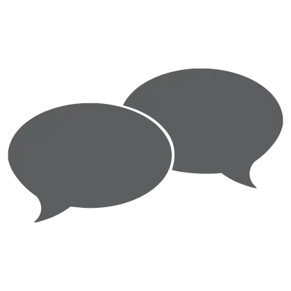 Speech Bubbles Icon for Chats
