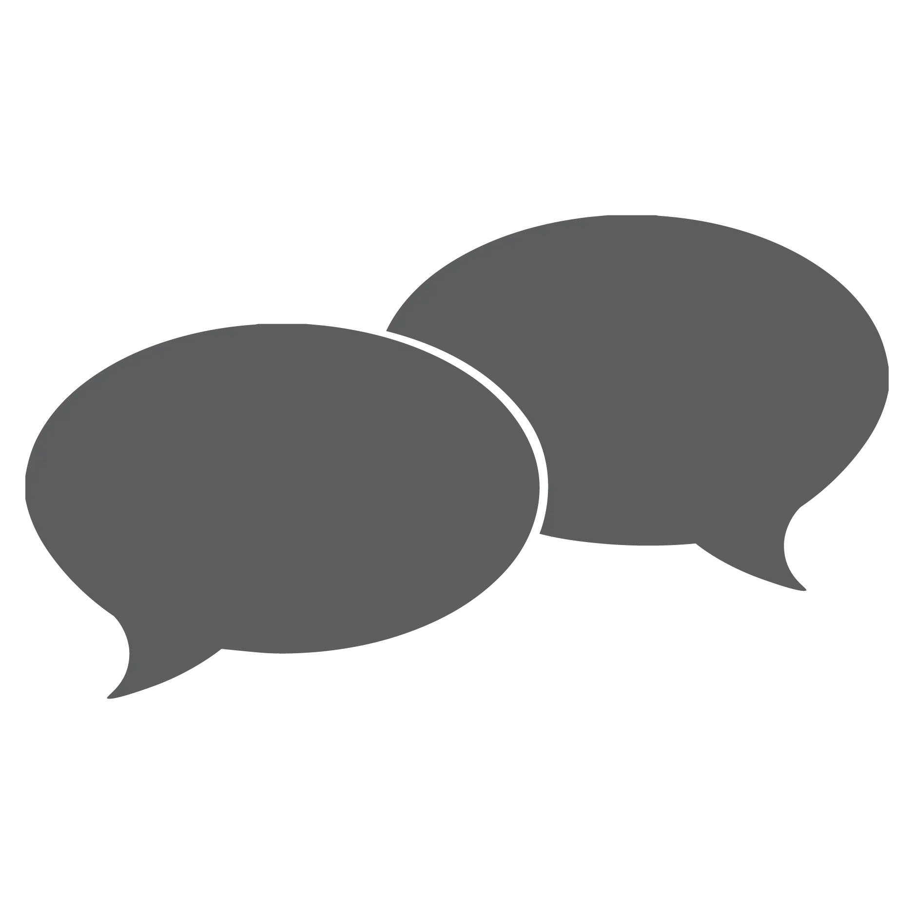 Speech Bubbles Icon for Chats