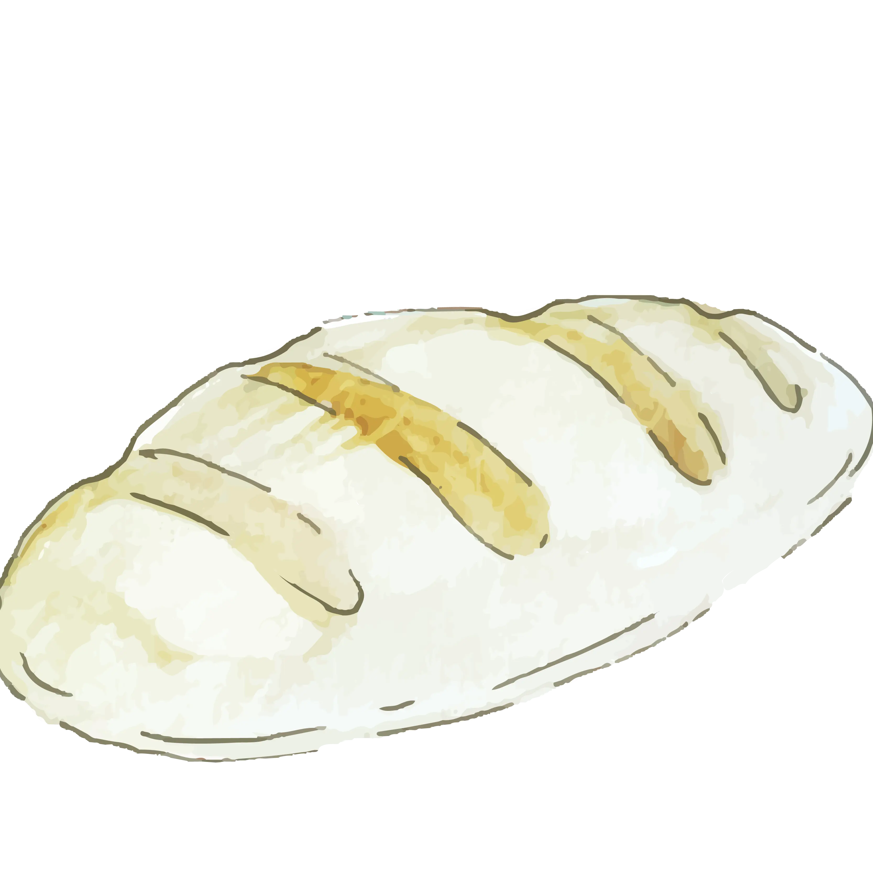 Loaf of Bread Illustration