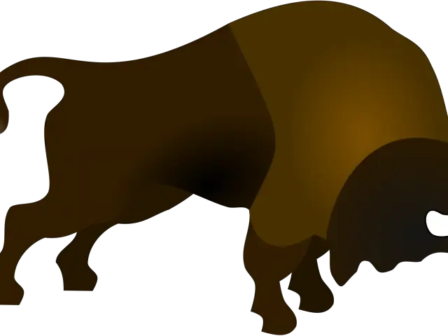 Brown Buffalo Illustration