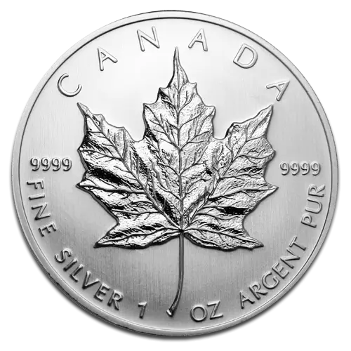 Silver Maple Leaf Coin from Canada
