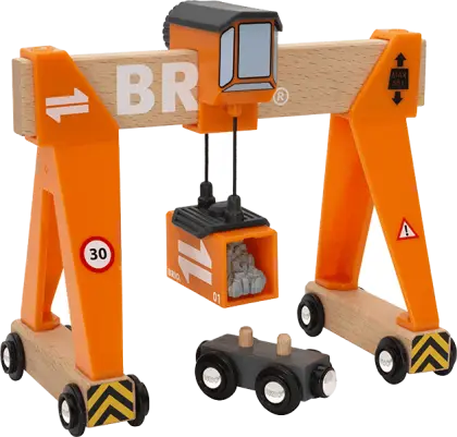 Toy Construction Crane