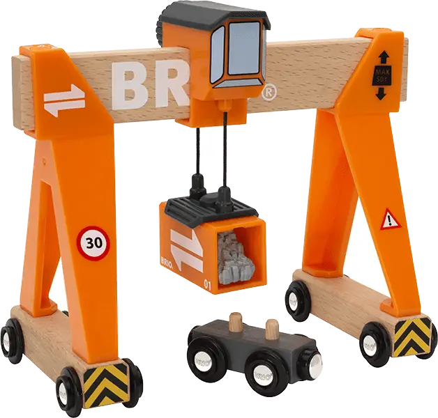 Toy Construction Crane