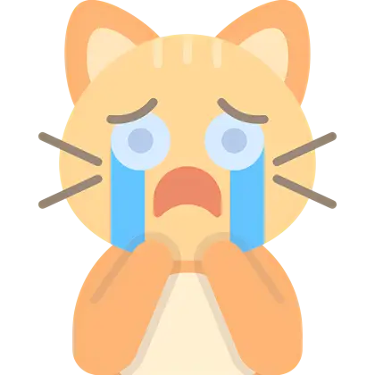 Crying Cat Cartoon
