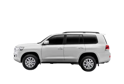White SUV for Urban and Off-Road Travel