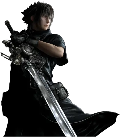 Swordsman Holding a Large Sword