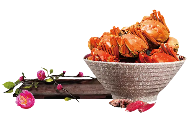 Delicious Crabs in a Bowl
