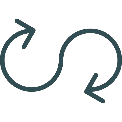 Loop Arrow Icon for Repeat Concepts