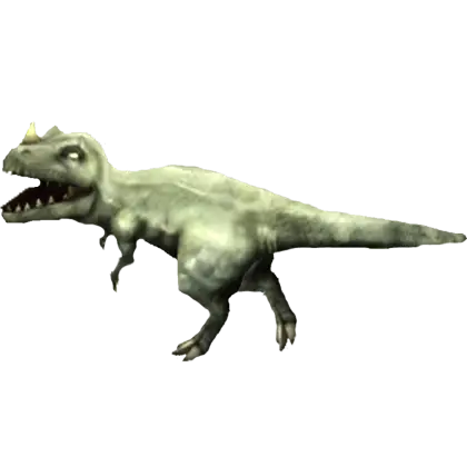 Green Dinosaur Illustration with Realistic Features
