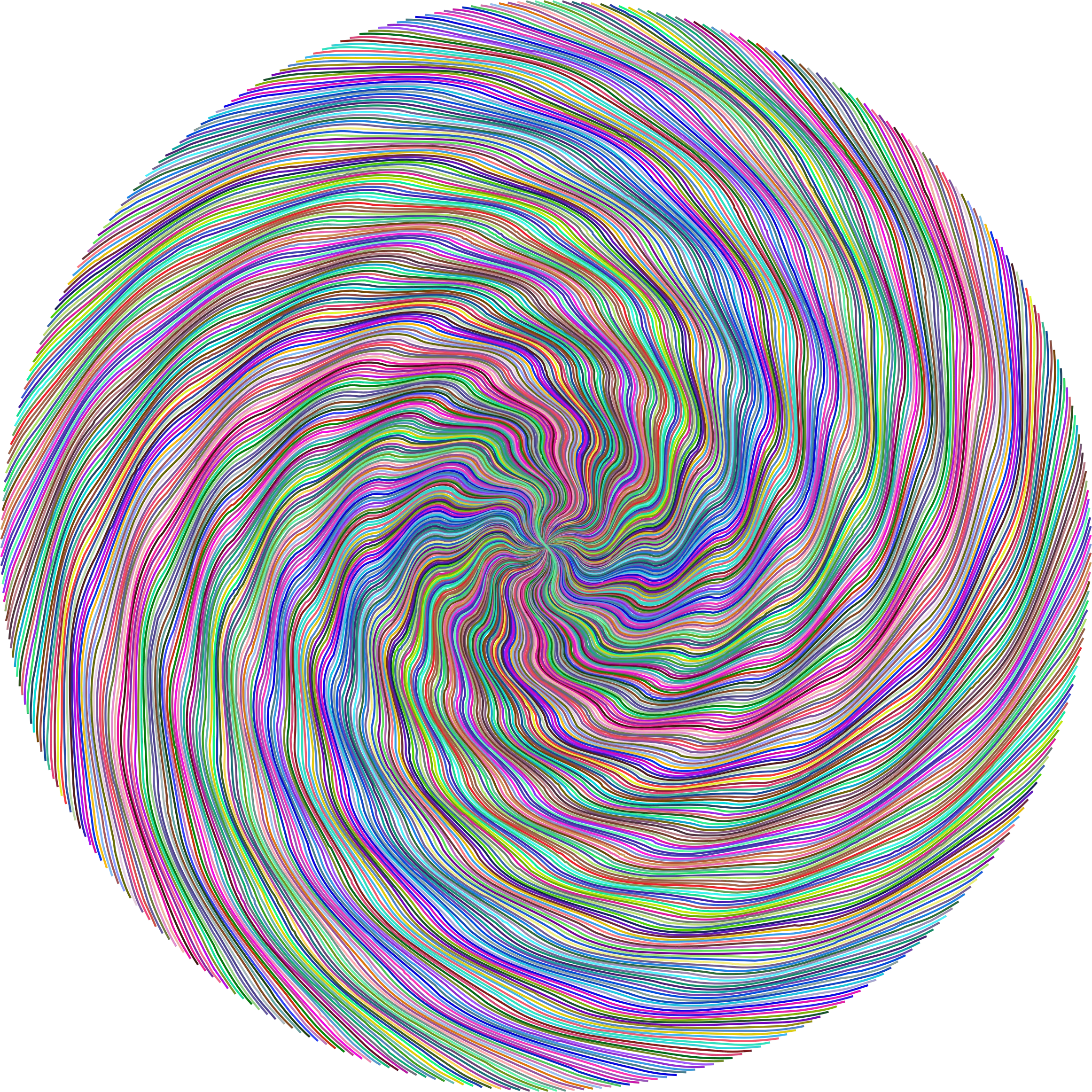 Colorful Swirl Pattern in Abstract Style