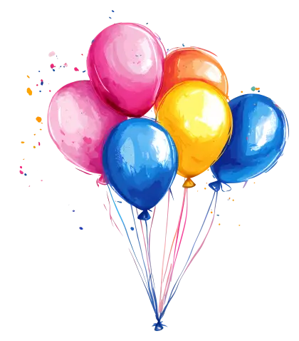 Colorful Party Balloons