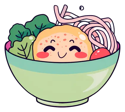 Cute Bowl of Noodles