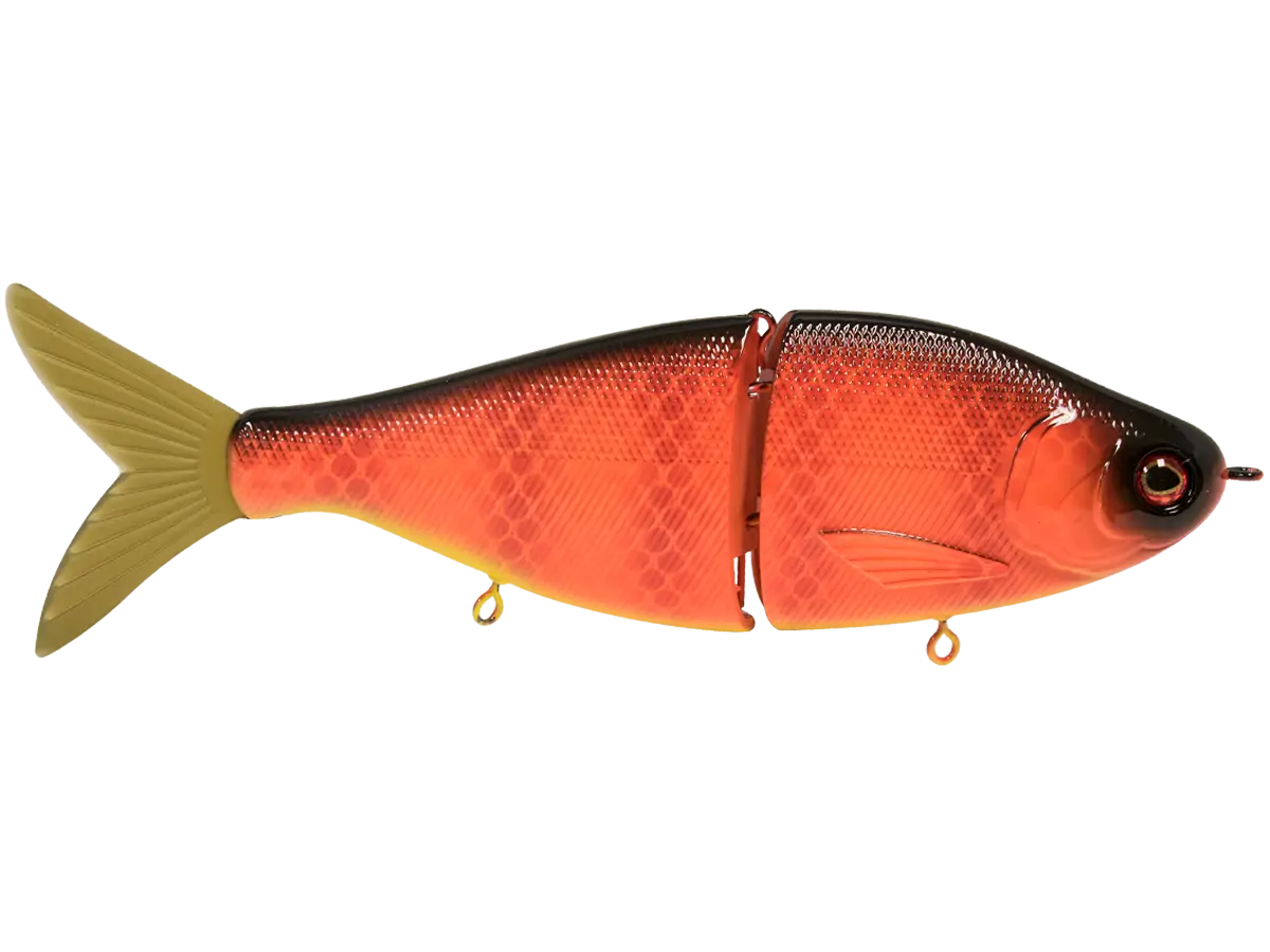 Orange Fish-Like Fishing Lure