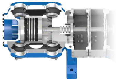 Mechanical Component Cross-Section