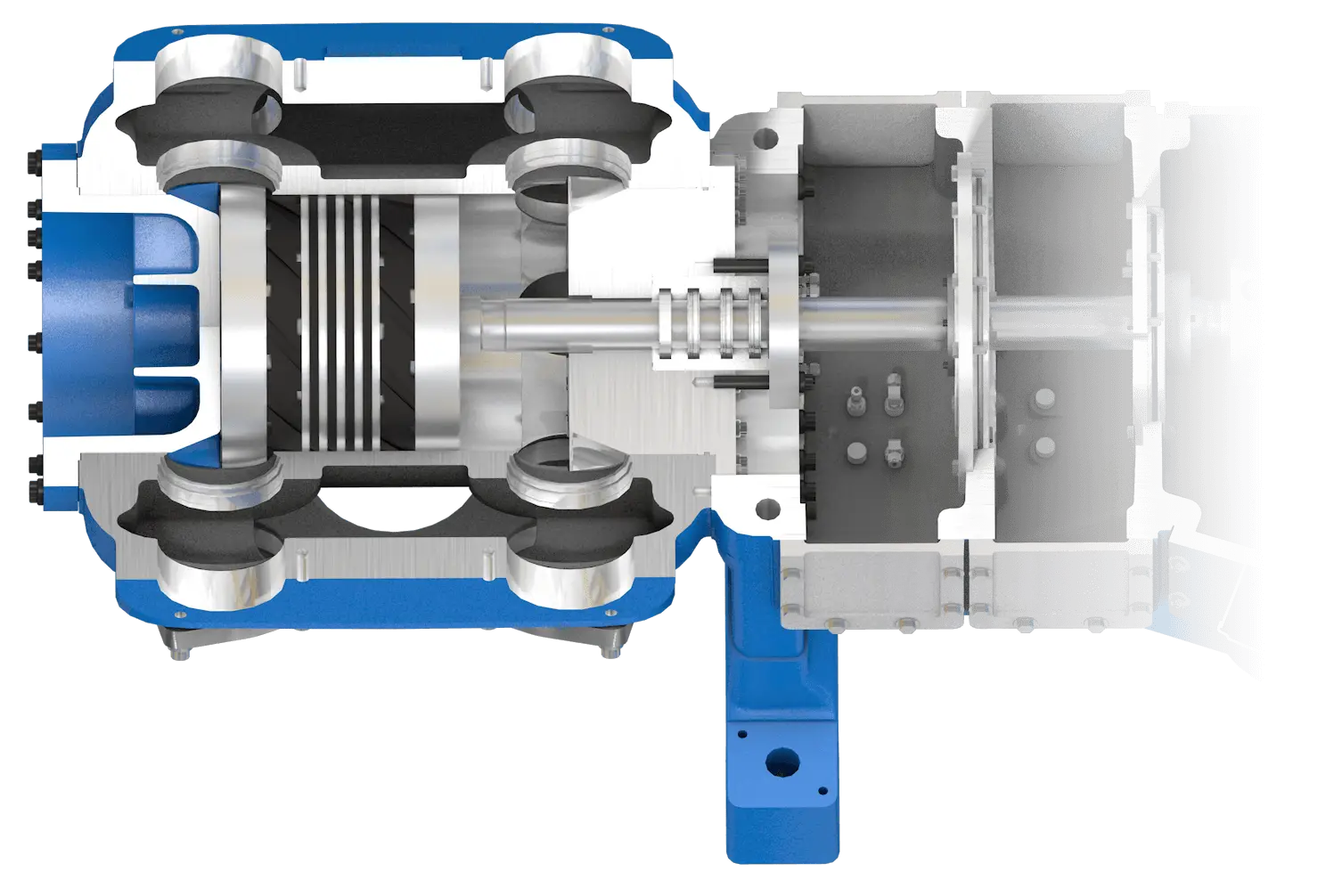 Mechanical Component Cross-Section