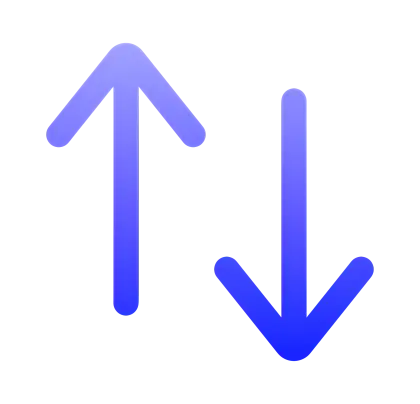 Up and Down Arrows Symbol