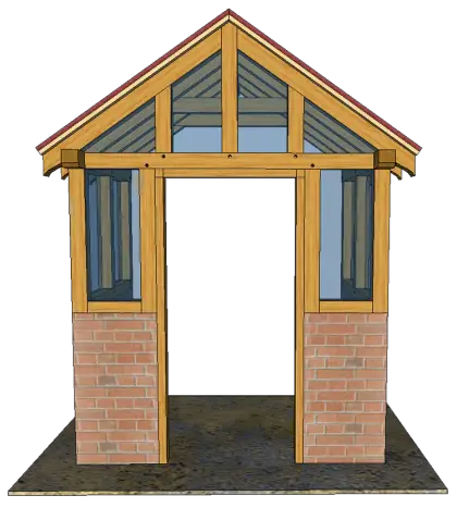Small Wooden House Structure