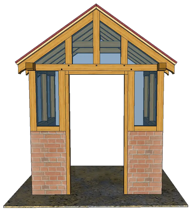 Small Wooden House Structure