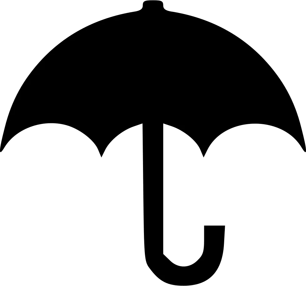 Black Umbrella with Classic Silhouette
