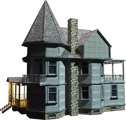 Grey Vintage House Representation