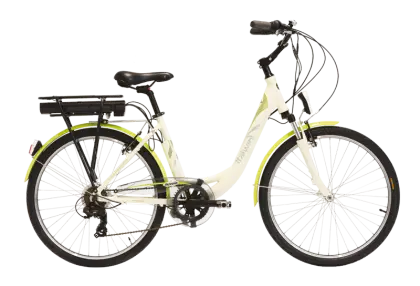 Yellow Electric Bicycle for Eco-Commutes