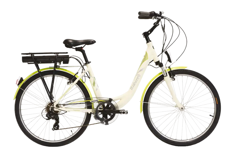 Yellow Electric Bicycle for Eco-Commutes