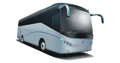 Light Blue Passenger Coach