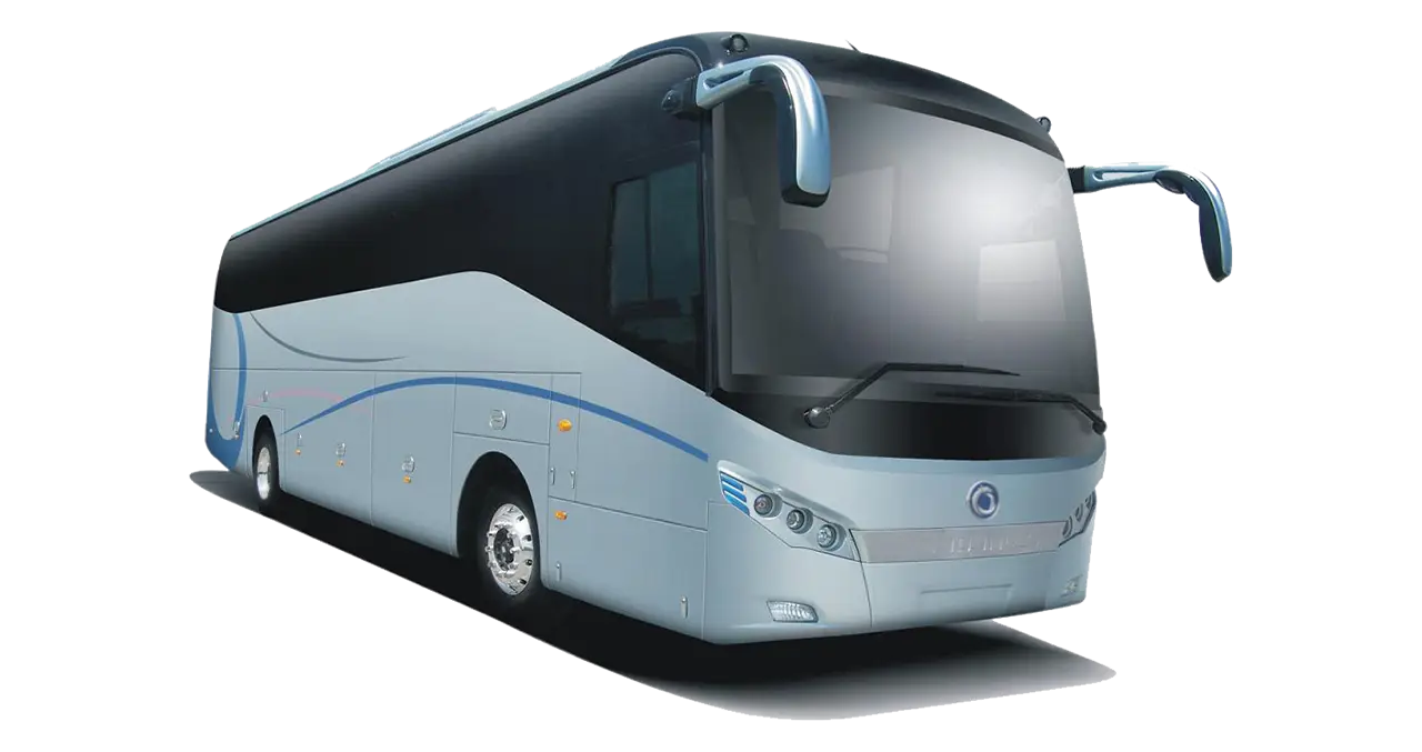 Light Blue Passenger Coach