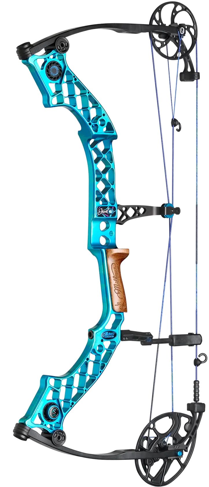 Turquoise Compound Bow for Archery and Hunting