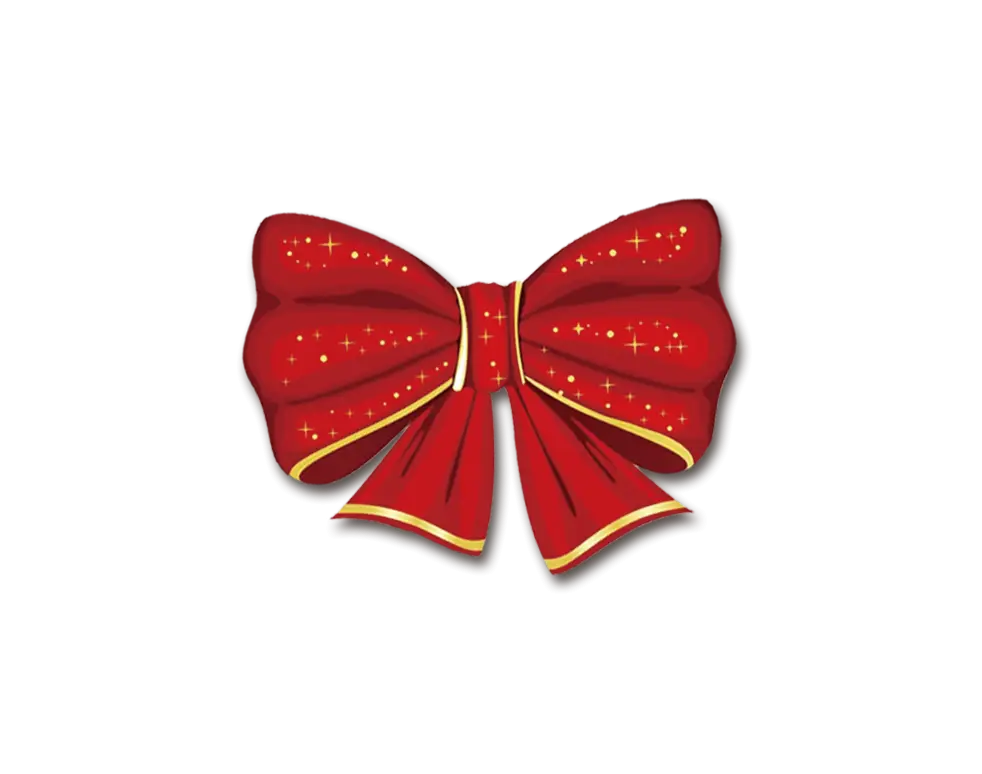 Red Bow Decoration
