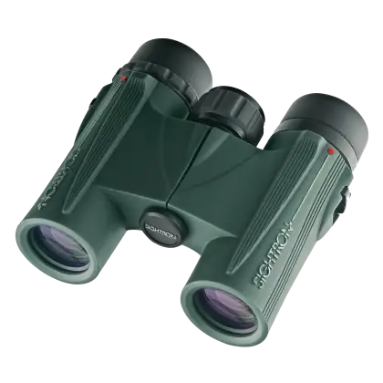 Green Compact Binoculars for Outdoor Adventures