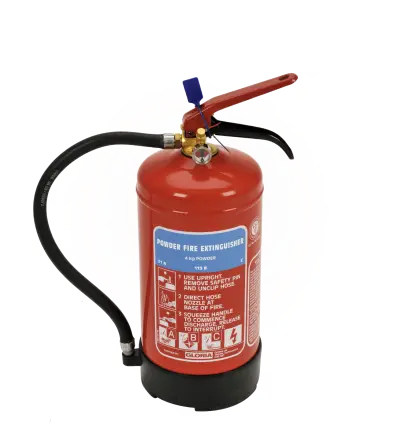 Modern Red Fire Extinguisher