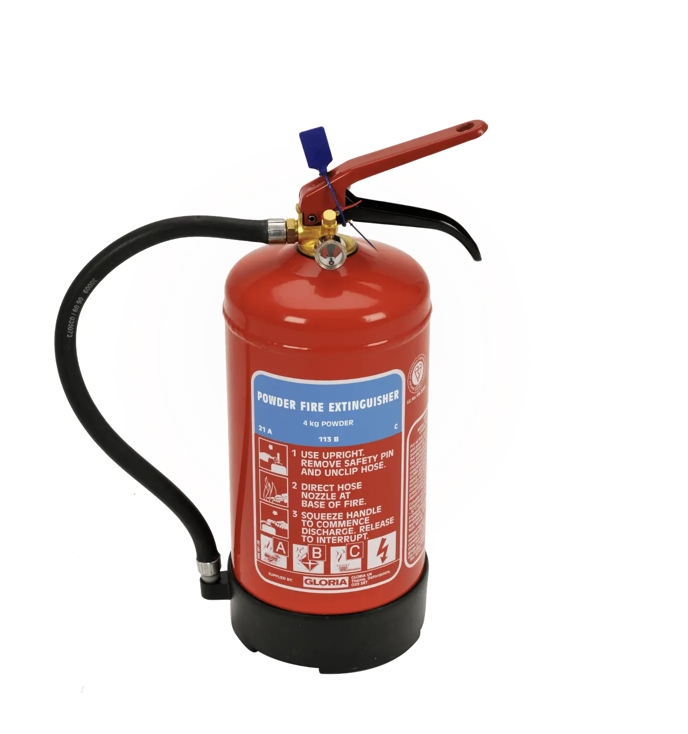 Modern Red Fire Extinguisher