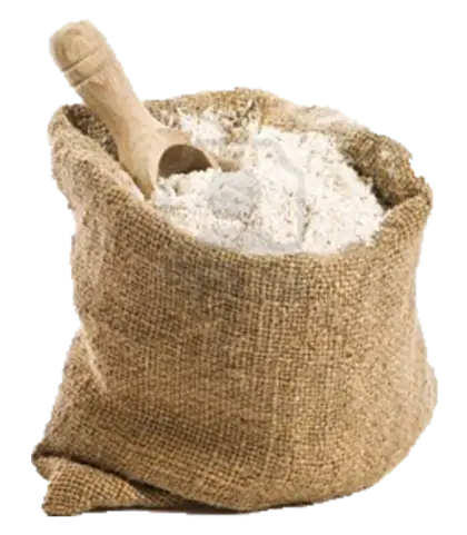 Flour Sack Filled with Baking Ingredient