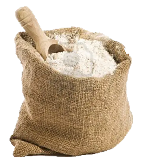 Flour Sack Filled with Baking Ingredient