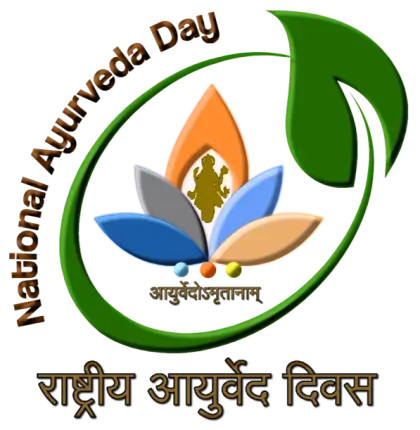 National Ayurveda Day Logo Design
