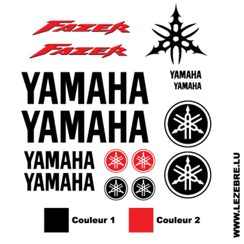 Yamaha Logo and Stickers