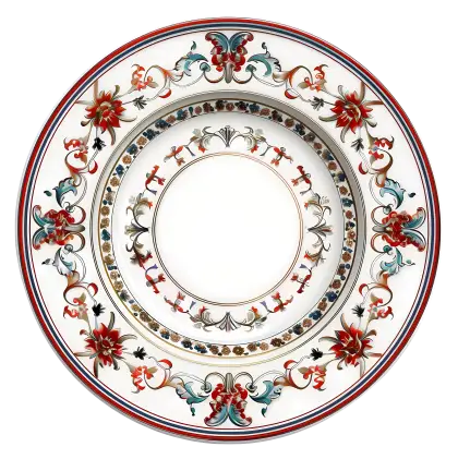 Ornate Decorative Plate