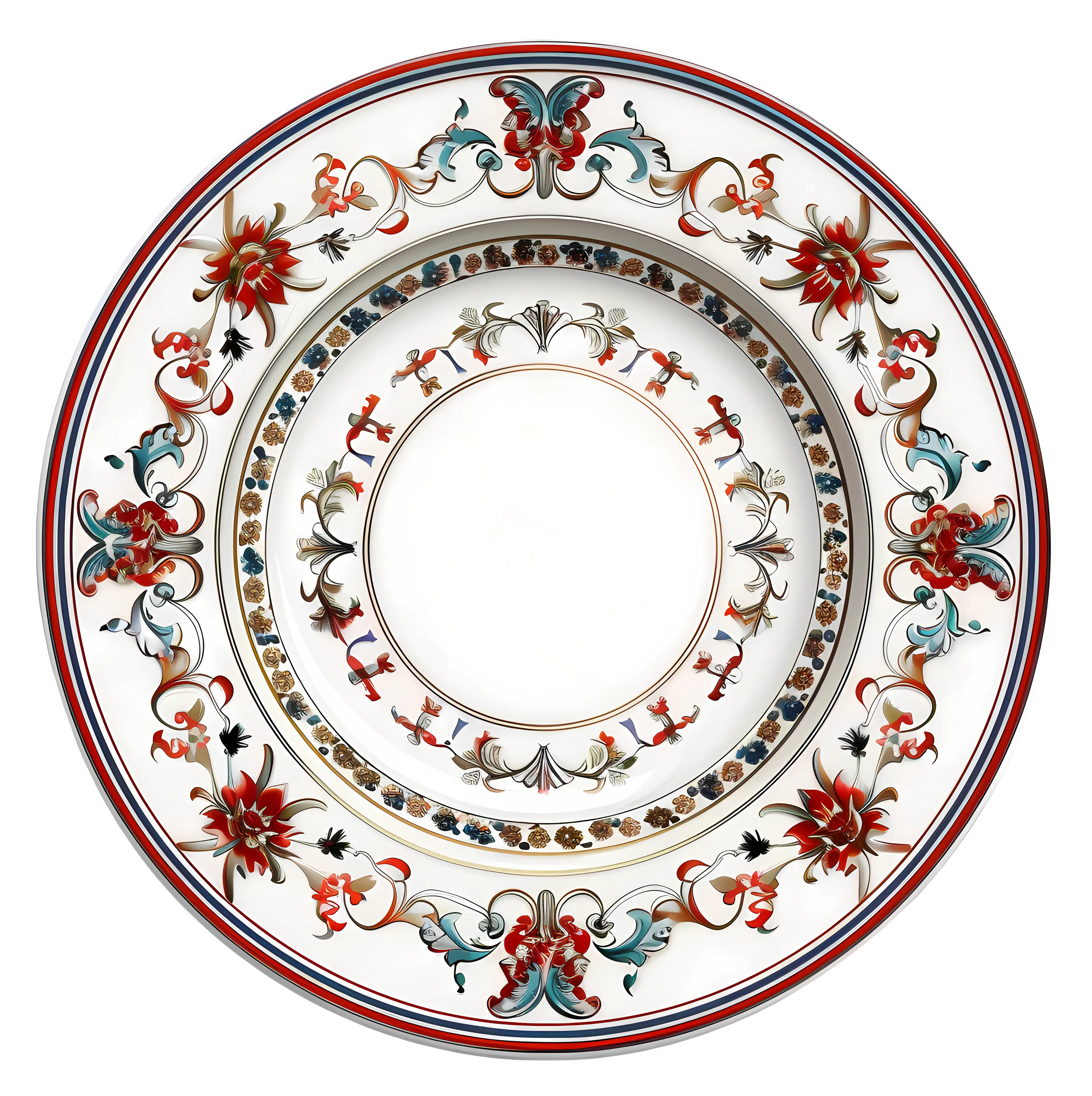 Ornate Decorative Plate