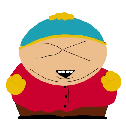 Cartoon Character in Red Shirt