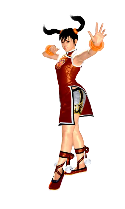 Female Character in Action Pose