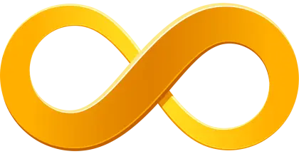 Golden Infinity Symbol