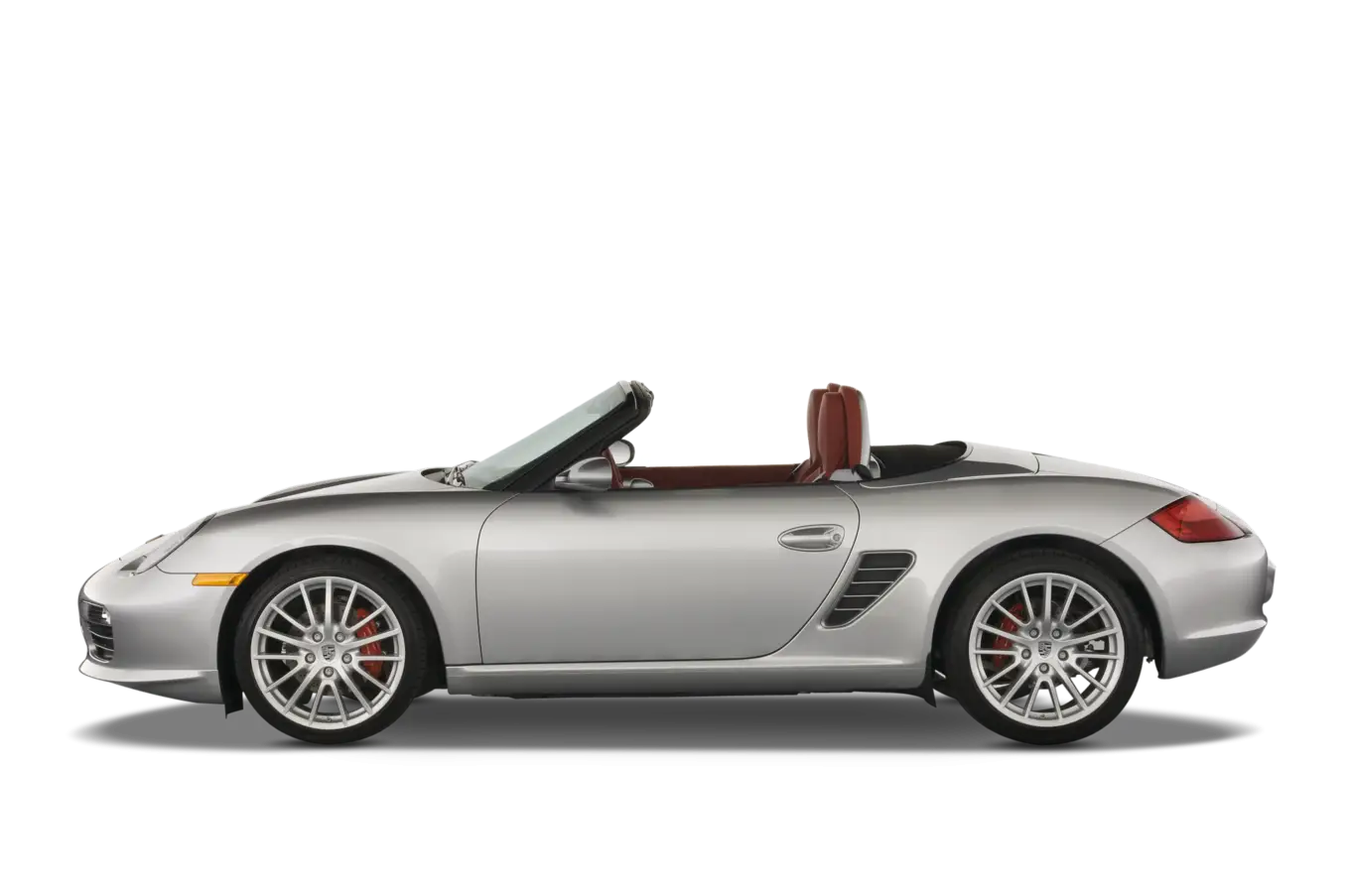 Convertible Silver Sports Car