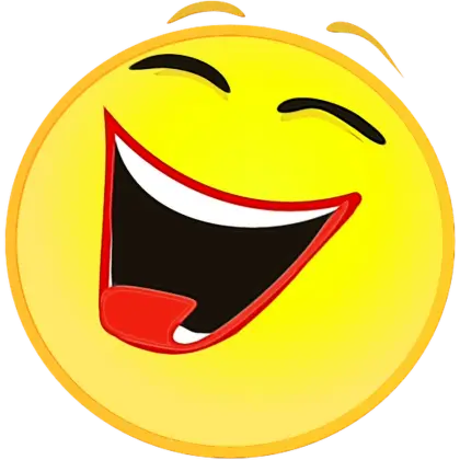 Joyful Laughing Emoji Illustration