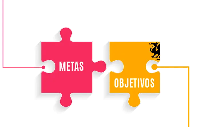 Puzzle Pieces with Goals and Objectives