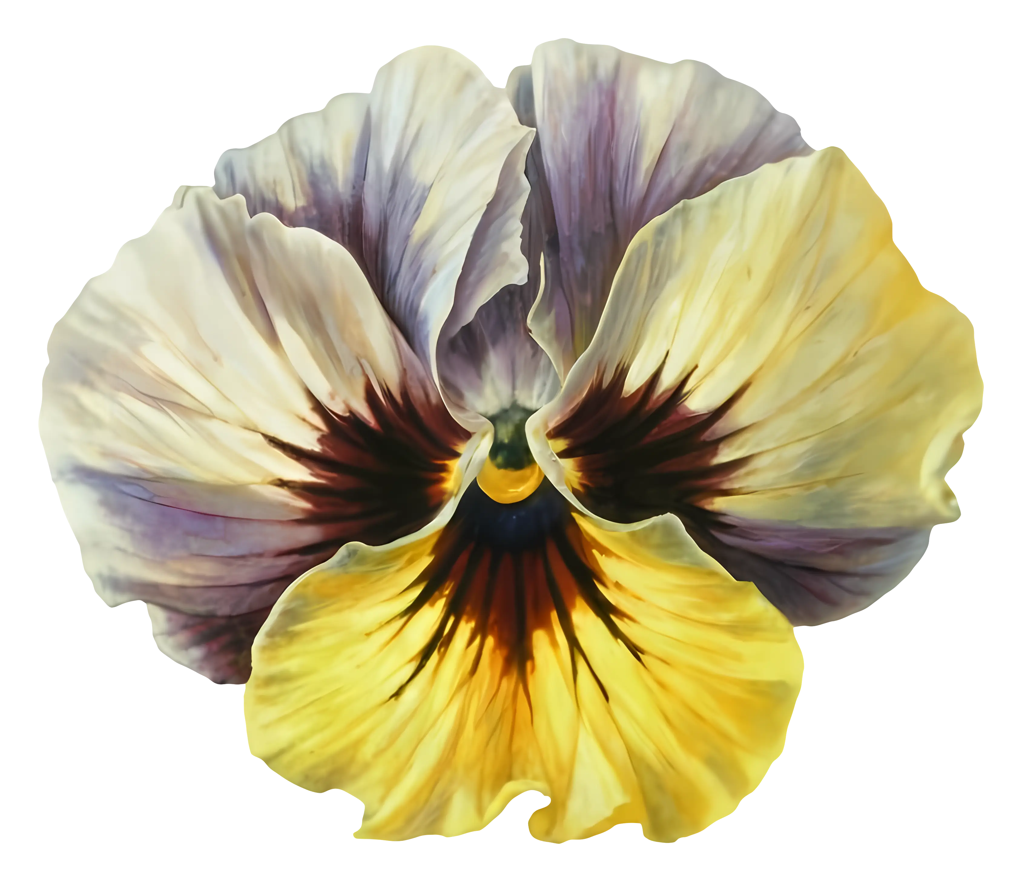 Beautiful Pansy Flower Illustration