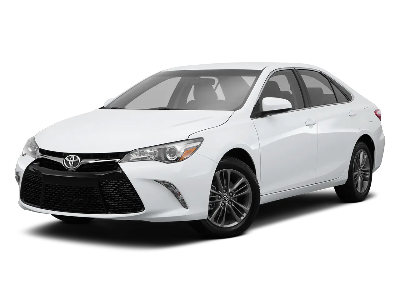 Modern White Sedan Car Design