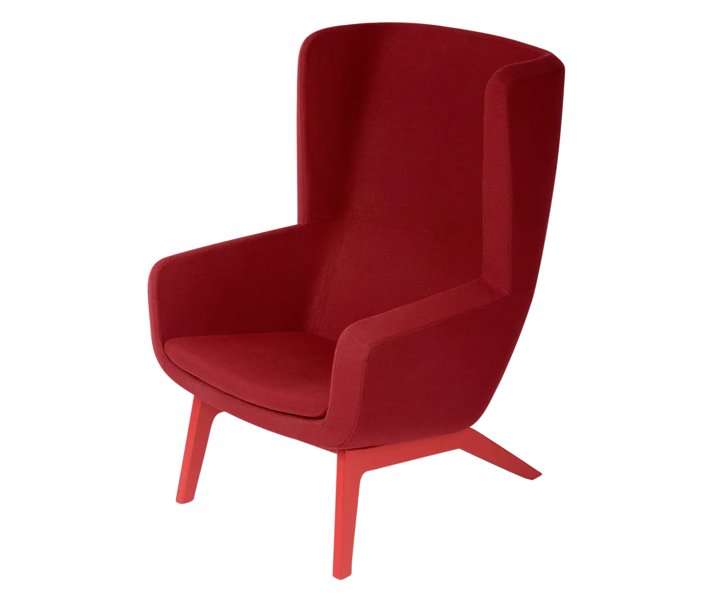 Modern Red Armchair for Home