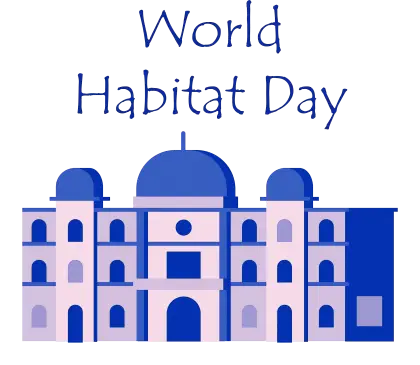 World Habitat Day Illustration Design