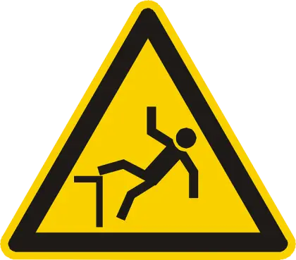 Slippery Floor Warning Sign